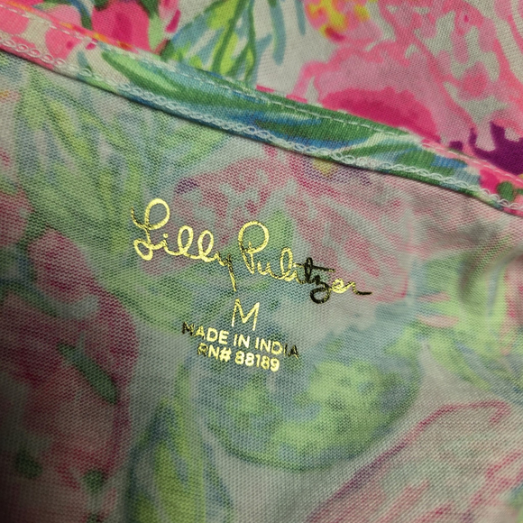 ulitzer Tiltson Dress M NWT Pear Necessities Pink Floral Cotton Vacation - Picture 8 of 11